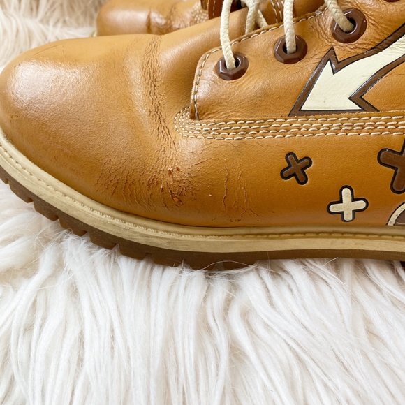 Vintage Rare Custom Timberland Boots Sz 7 - Picture 11 of 15